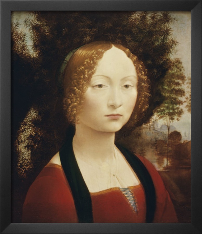 Ginevra De Benci - Leonardo Da Vinci Painting